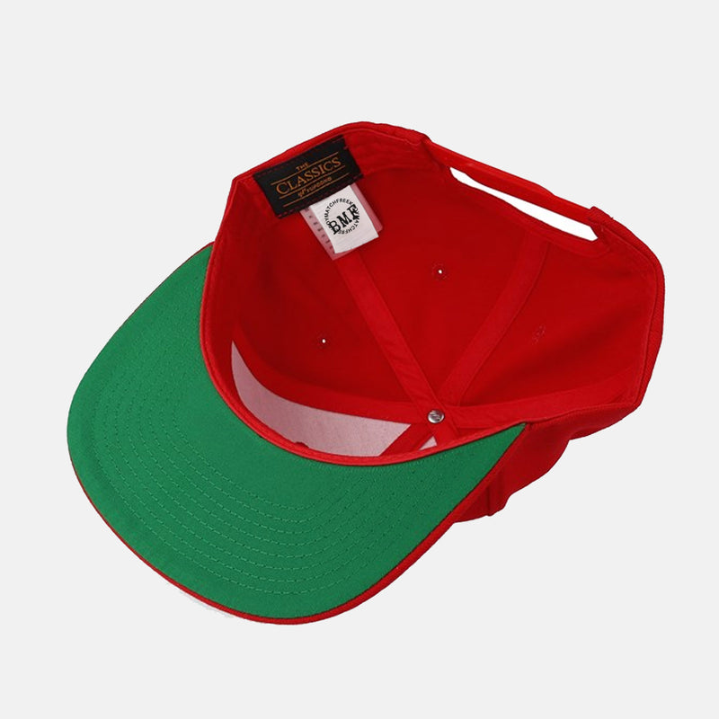 Red Embroidered BMF Bunny premium snapback Cap