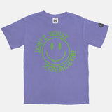 Jordan 3 Chlorophyll BMF Smiley Pigment Dyed Vintage Wash Heavyweight T-Shirt