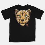 Jordan 6 Gatorade Green Embroidered BMF Leopard Head Vintage Wash Heavyweight T-Shirt