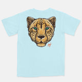 Jordan 6 Gatorade Green Embroidered BMF Leopard Head Vintage Wash Heavyweight T-Shirt