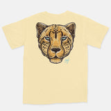 Jordan 1 Igloo Embroidered BMF Leopard Head Pigment Dyed Vintage Wash Heavyweight T-Shirt