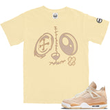Jordan 4 Shimmer BMF Bunny Face Vintage Wash Heavyweight T-Shirt