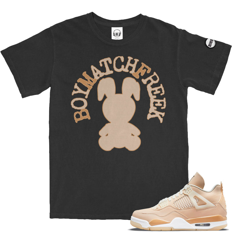 Jordan 4 Shimmer BMF Bunny Arc Vintage Wash Heavyweight T-Shirt