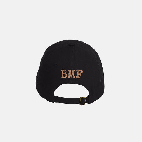 Bronze Embroidered BMF Bunny Baseball Cap