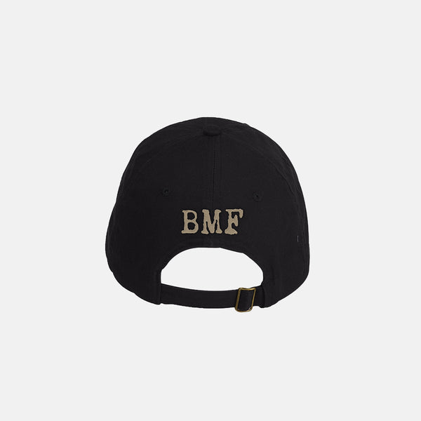 Light Mocha Embroidered BMF Bunny Baseball Cap