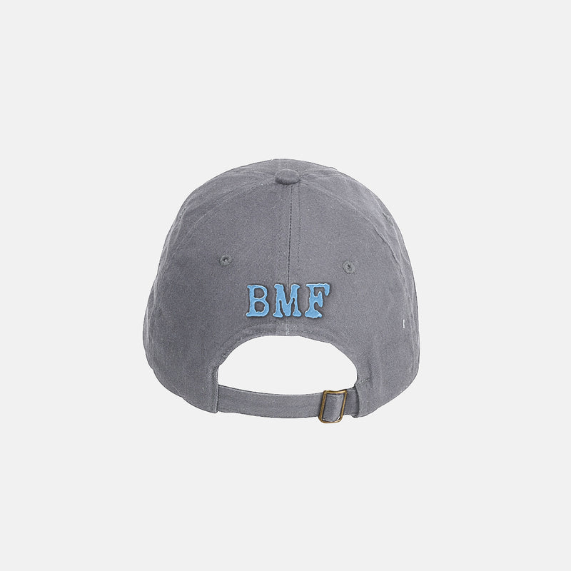 Light Blue Embroidered BMF Bunny Baseball Cap
