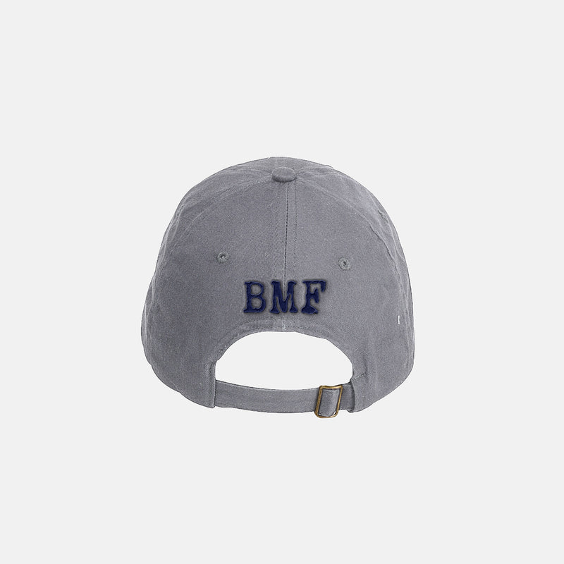 Navy Embroidered BMF Bunny Baseball Cap