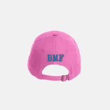 Cyan Blue Embroidered BMF Bunny Baseball Cap
