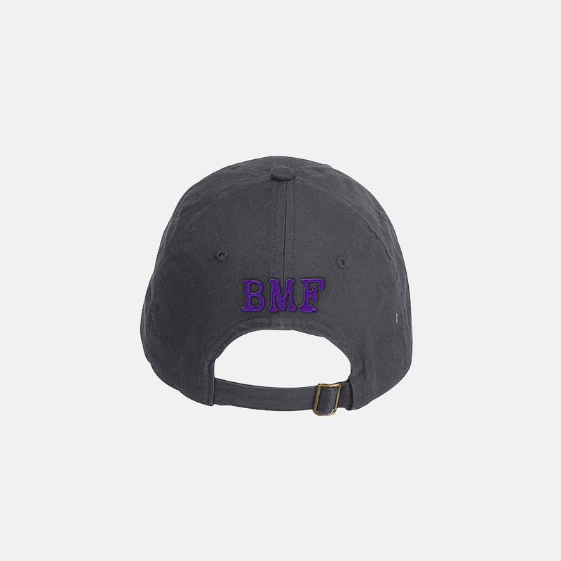 Purple Embroidered BMF Bunny Baseball Cap