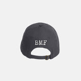 White Embroidered BMF Bunny Baseball Cap