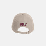 Burgundy Embroidered BMF Bunny Baseball Cap