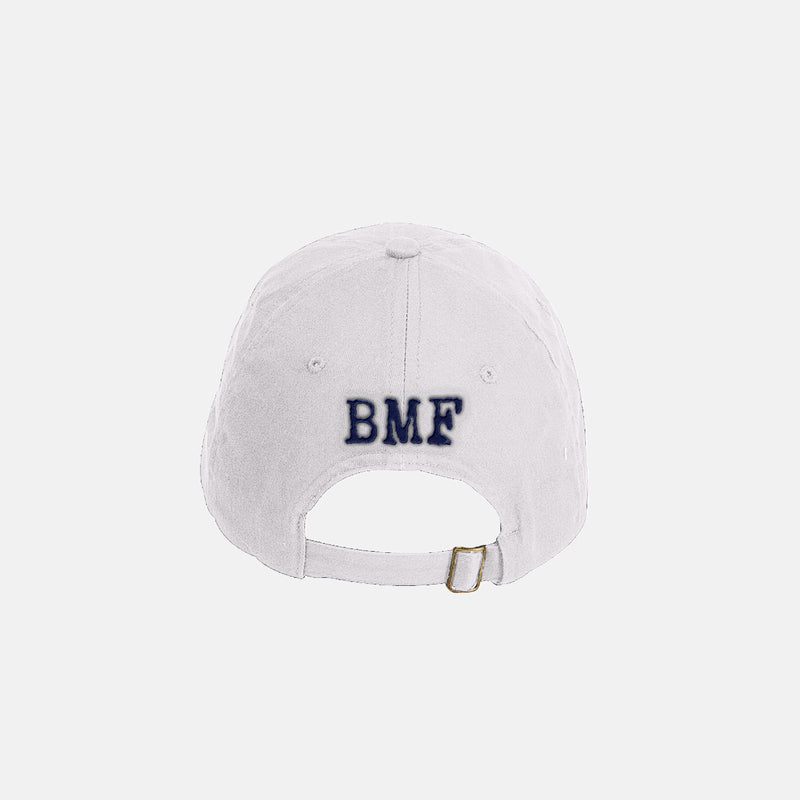 Navy Embroidered BMF Bunny Baseball Cap