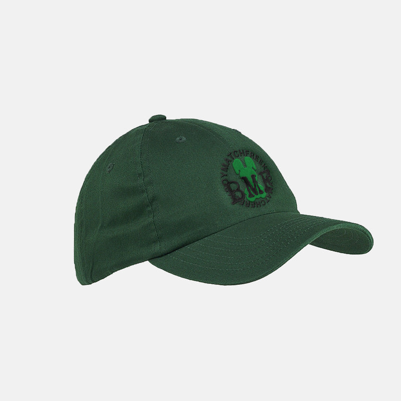 Green Embroidered BMF Bunny Baseball Cap