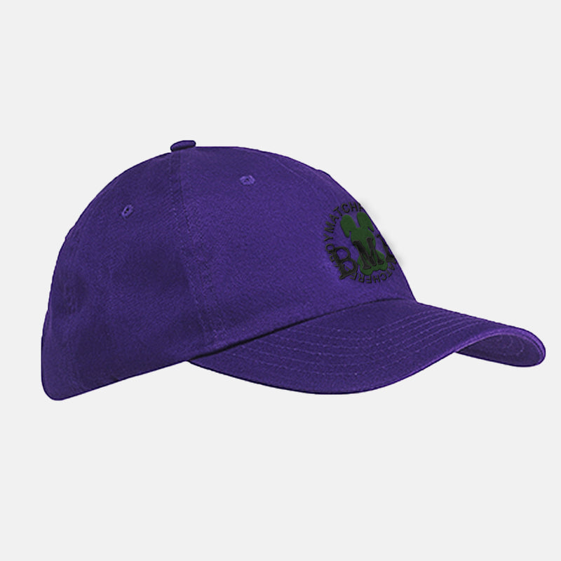 Forest Green Embroidered BMF Bunny Baseball Cap