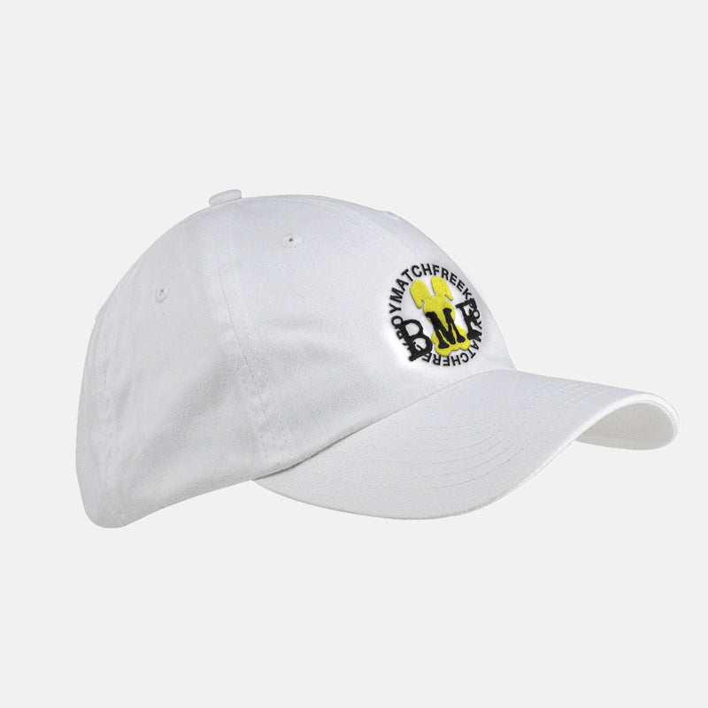 Yellow Embroidered BMF Bunny Baseball Cap