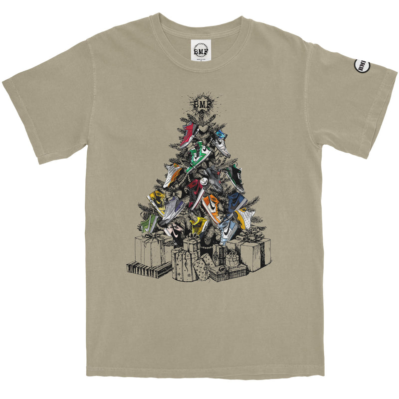 Christmas Tree BMF Vintage Wash Heavyweight T-Shirt