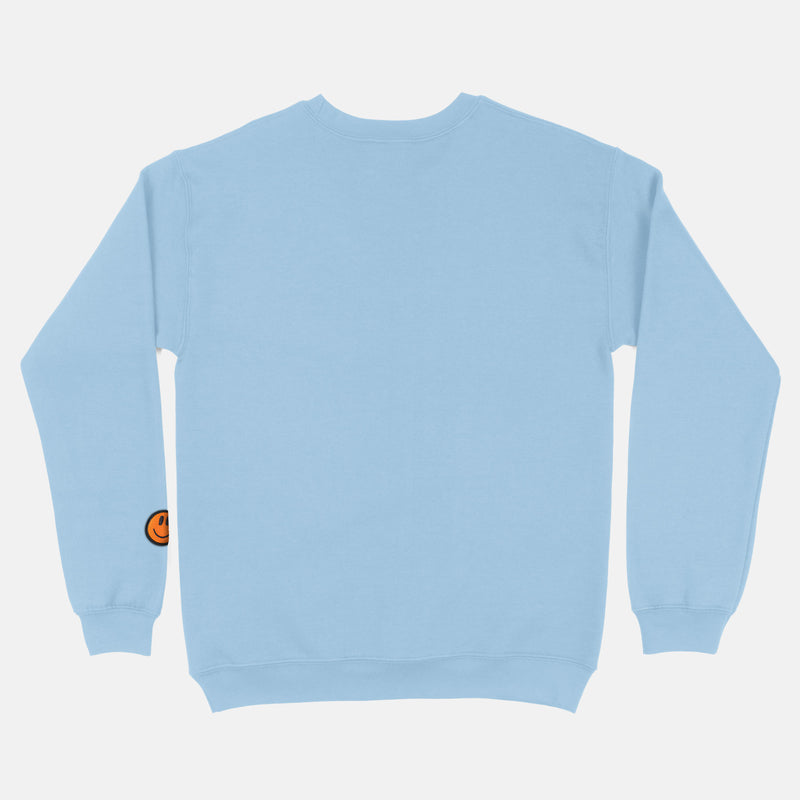 Starfish Orange BMF Smiley Crew Neck