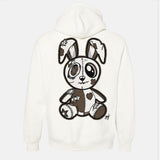 Jordan 1 Dark Mocha Embroidered BMF Bunny Premium 450 gm. Hoodie