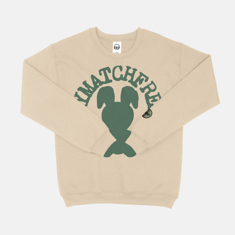 Jordan 1 Clay Green BMF Bunny Arc Crew Neck