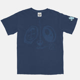 Jordan 1 Obsidian BMF Bunny Face Vintage Wash Heavyweight T-Shirt