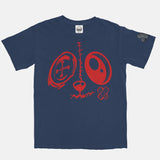 Jordan 3 SE Unite Fire Red BMF Bunny Face Vintage Wash Heavyweight T-Shirt