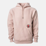 University Red Embroidered BMF Bunny Premium 450 gm. Hoodie
