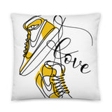 Jordan 1 Pollen Valentine Pillow