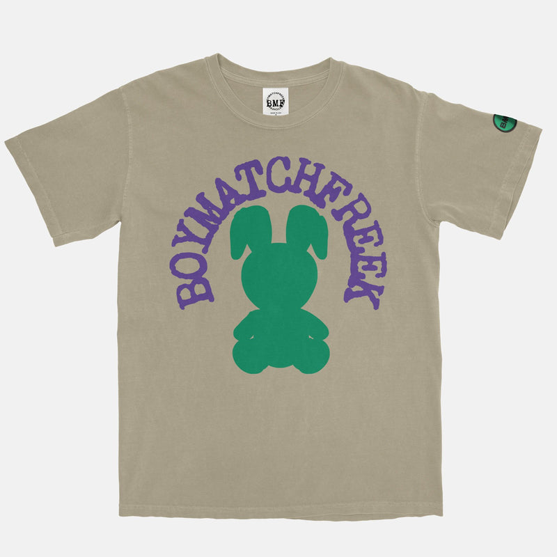 Jordan 1 Incredible Hulk BMF Bunny Arc Pigment Dyed Vintage Wash Heavyweight T-Shirt