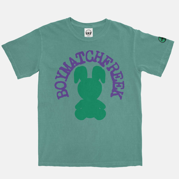 Jordan 1 Incredible Hulk BMF Bunny Arc Pigment Dyed Vintage Wash Heavyweight T-Shirt