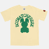 Pine Green Red BMF Bunny Arc Pigment Dyed Vintage Wash Heavyweight T-Shirt