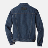 W&B embroidered BMF Bunny Face denim jacket