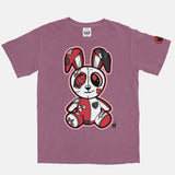 Jordan 1 Satin Snake BMF Bunny Pigment Dyed Vintage Wash Heavyweight T-Shirt
