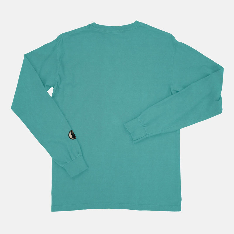 Jordan 1 Dark Mocha BMF Bunny Pigment Dyed Long Sleeve Vintage Wash Heavyweight T-Shirt
