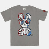 Jordan 4 What The BMF Bunny Pigment Dyed Vintage Wash Heavyweight T-Shirt