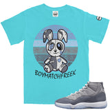Jordan 11 Cool Grey BMF Bunny Vintage Wash Heavyweight T-Shirt