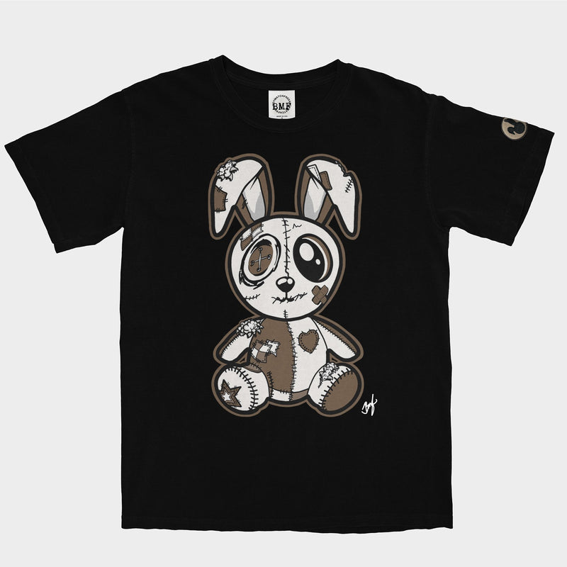 Jordan 1 Dark Mocha BMF Bunny Vintage Wash Heavyweight T-Shirt