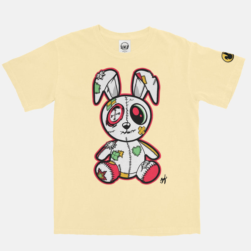 Jordan 6 Hare BMF Bunny Pigment Dyed Vintage Wash Heavyweight T-Shirt
