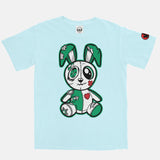 Jordan 1 Lucky Green Red BMF Bunny Vintage Wash Heavyweight T-Shirt