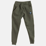 Light Blue Embroidered BMF Bunny Premium Jogger