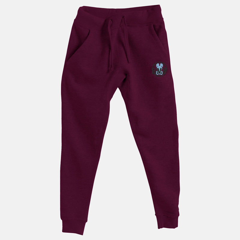 Light Blue Embroidered BMF Bunny Premium Jogger