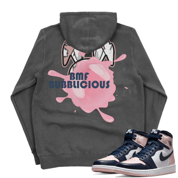 Jordan 1 Bubblegum Atmosphere Pigment Dyed Hoodie