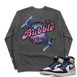 Jordan 1 Atmosphere Bubblegum BMF Pigment Dyed Crew Neck