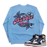 Jordan 1 Atmosphere Bubblegum BMF Pigment Dyed Crew Neck