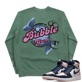 Jordan 1 Atmosphere Bubblegum BMF Pigment Dyed Crew Neck