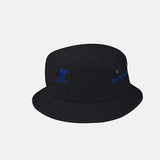 Blue Embroidered BMF Bunny Bucket Hat