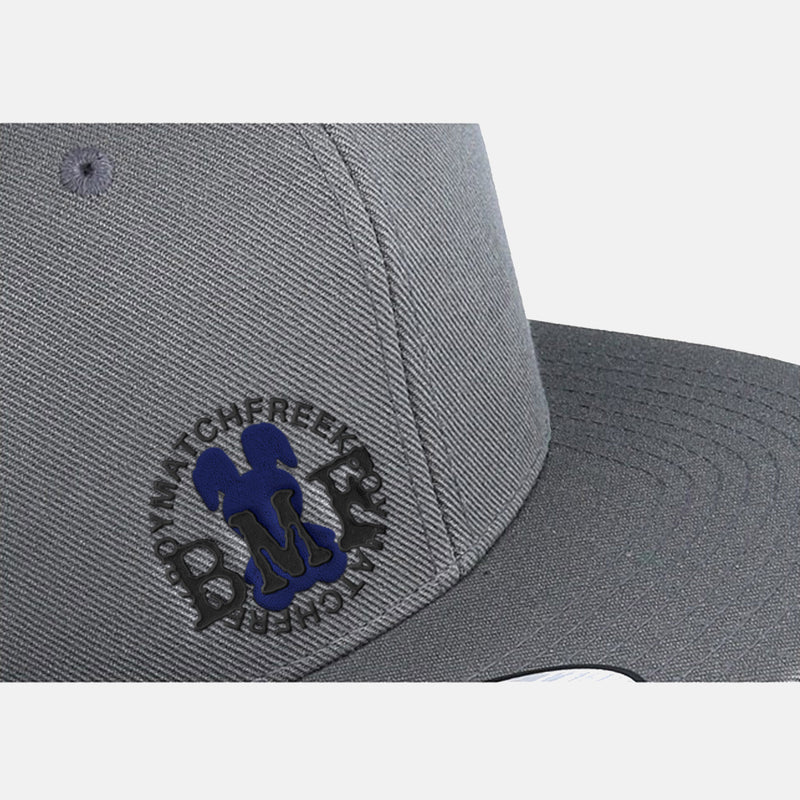 Navy Embroidered BMF Bunny premium snapback Cap