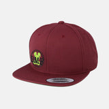 Lime Embroidered BMF Bunny premium snapback Cap