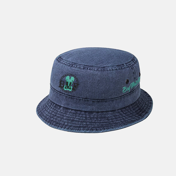 Mint Embroidered BMF Bunny Bucket Hat