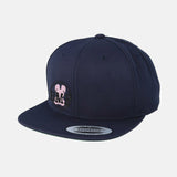 Light Pink Embroidered BMF Bunny premium snapback Cap