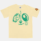 Jordan 6 Green Gatorade BMF Bunny Face Pigment Dyed Vintage Wash Heavyweight T-Shirt